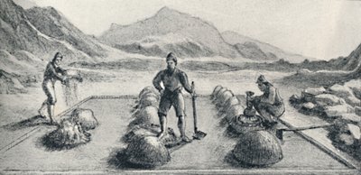 Cancha De Beneficiar, avagy az arany és ezüst egyesítésének módja, c1826, 1911 alkotó: Unbekannt