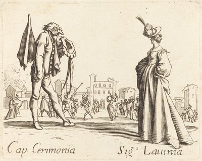 Cap. Ceremónia és Siga. Lavinia. alkotó: Unbekannt