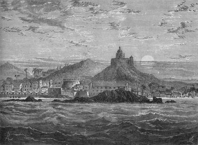 Cape Coast Castle, 1880 alkotó: Unbekannt