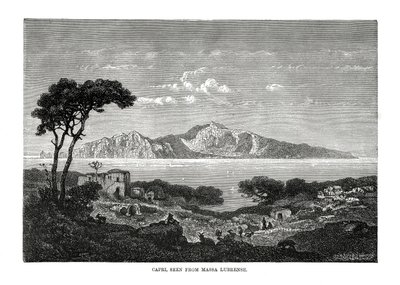Capri Massa Lubrense-ből, Olaszországból, 1879 alkotó: Unbekannt