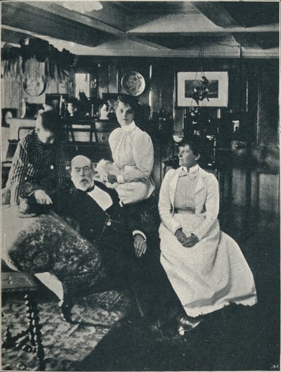 Bourchier kapitány, lánya és unokája, c1900, 1910 alkotó: Unbekannt