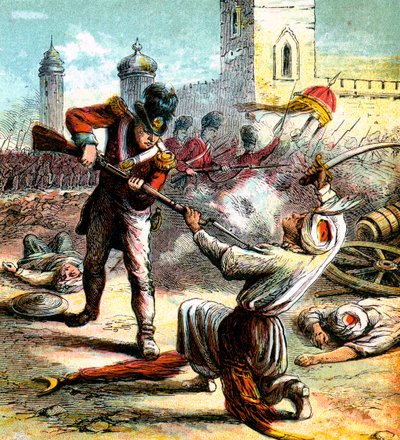 Szeringapatam elfoglalása, 1799 c1850-es évek alkotó: Unbekannt