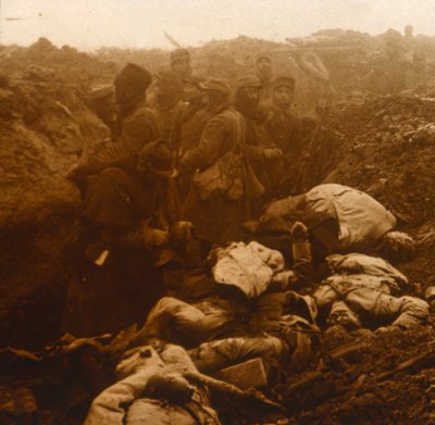 Elfogott árkok, Les Éparges, Észak-Franciaország, 1914-c1918. alkotó: Unbekannt