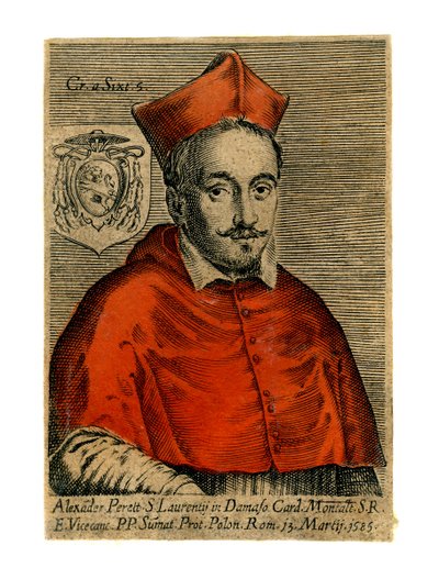 Alexander Perett bíboros, 1585 alkotó: Unbekannt
