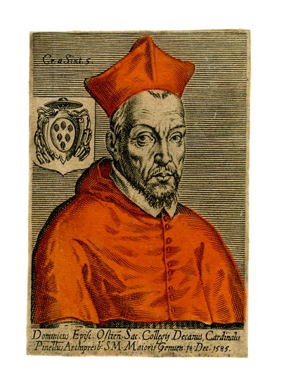Pinette bíboros, 1585 alkotó: Unbekannt