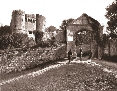 Carisbrooke kastély, Wight-sziget, 1894. alkotó: Unbekannt
