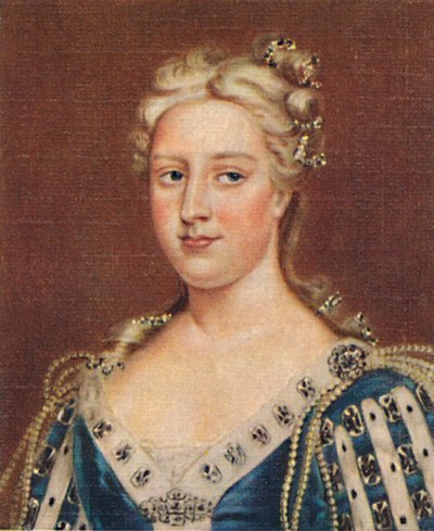 Ansbachi Caroline, 1935 alkotó: Unbekannt