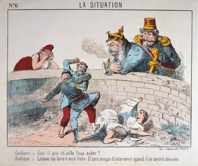 Rajzfilm, Párizs Kommün, 1871. alkotó: Unbekannt