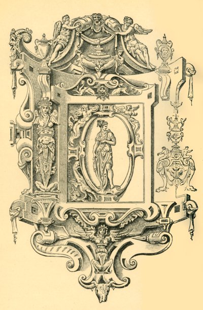 Cartouche, 16. század közepe, 1881. alkotó: Unbekannt