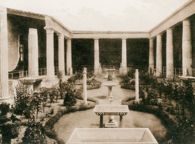 A Vettii háza, Pompeii, Olaszország, 1900-as évek alkotó: Unbekannt