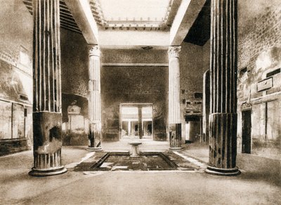 Az ezüst esküvő háza, Pompeii, Olaszország, 1900-as évek alkotó: Unbekannt