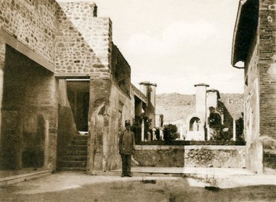 Marco Lucretius Fronto háza, Pompeii, Olaszország, 1900-as évek alkotó: Unbekannt