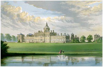 Howard kastély, Yorkshire, Carlisle gróf otthona, 1880 alkotó: Unbekannt