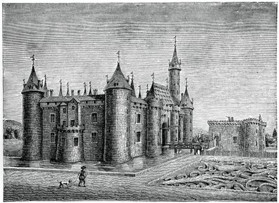 Marcoussis kastélya, Rambouillet közelében, XVII. század, 1870 alkotó: Unbekannt
