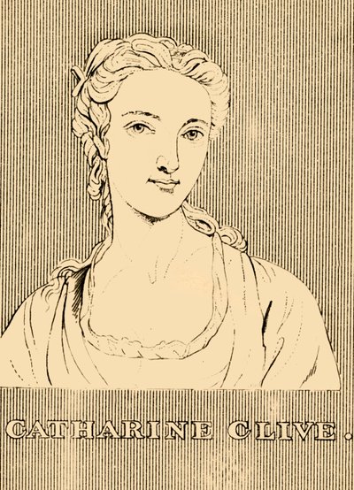 Catharine Clive, 1711-1785, 1830. alkotó: Unbekannt