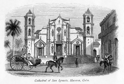 San Ignacio katedrális, Havanna, Kuba, 19. század alkotó: Unbekannt