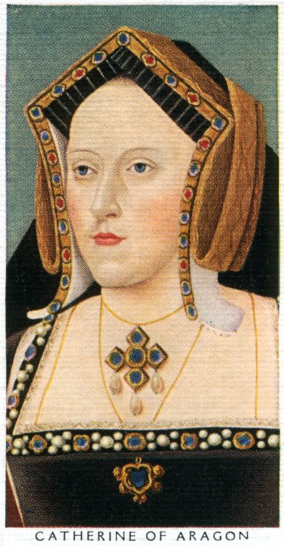 Aragóniai Katalin, VIII. Henrik első felesége, 1530 körül, 20. század eleje alkotó: Unbekannt