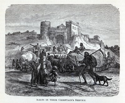 Kelták főnöki szolgálatukban, 1882 alkotó: Unbekannt