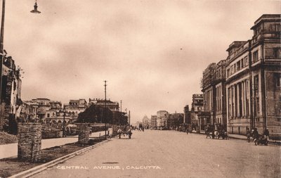 Central Avenue, Calcutta, 1900 alkotó: Unbekannt