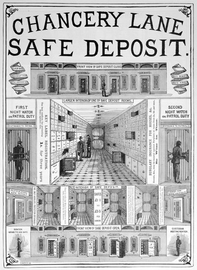 Chancery Lane széf, 1893 alkotó: Unbekannt