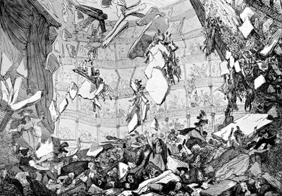 A káosz jön újra..., 1791 alkotó: Unbekannt