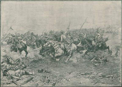 A tizenkettedik huszárok rohama a marengói csatában, 1800, 1896. alkotó: Unbekannt