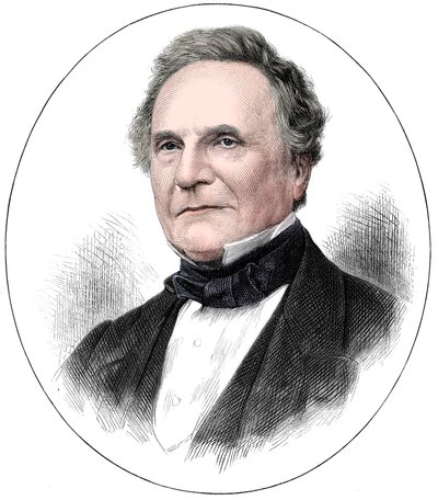 Charles Babbage 1791-1871 angol matematikus és a számítástechnika úttörője, 1871 alkotó: Unbekannt
