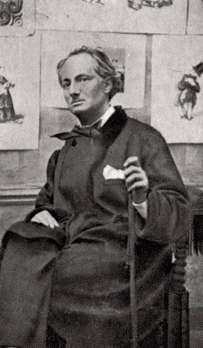 Charles Baudelaire francia költő és művészetkritikus, 1857 alkotó: Unbekannt