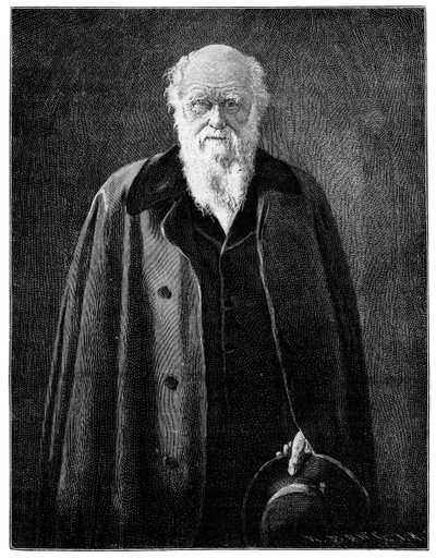 Charles Darwin, híres természettudós és gondolkodó, 1900 alkotó: Unbekannt