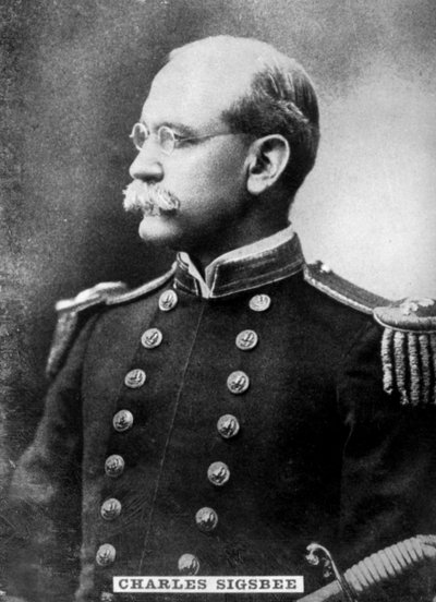 Charles Dwight Sigsbee 1845-1923, ellentengernagy az Egyesült Államok haditengerészetében, c1910 alkotó: Unbekannt