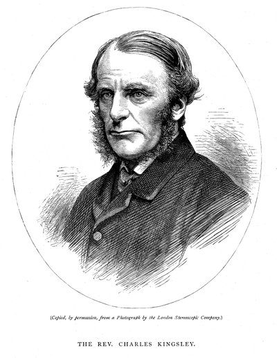 Charles Kingsley brit író és pap, 1880 alkotó: Unbekannt