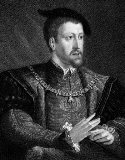 V. Károly spanyol király és római római császár 1519-től, 1835-től alkotó: Unbekannt