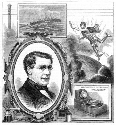 Charles Wheatstone 1802-1875, britischer Physiker, 1882 von Unbekannt