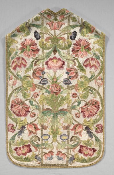 Chasuble, 1700-as évek. alkotó: Unbekannt