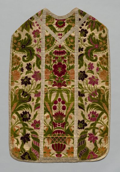 Chasuble, c 1600-1700. alkotó: Unbekannt