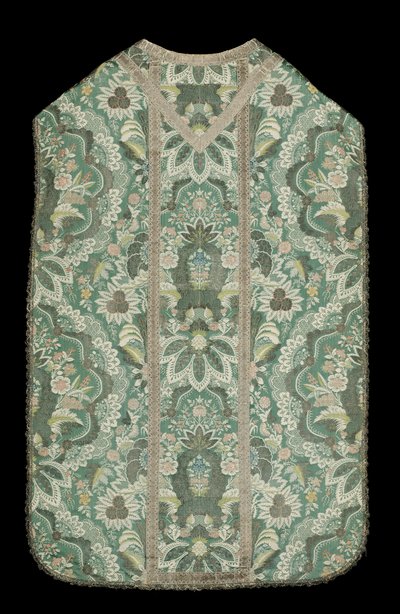 Chasuble, c. 1720-as évek. alkotó: Unbekannt