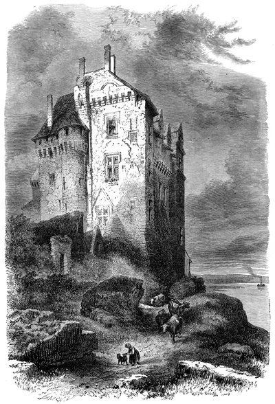 Chateau de Montsoreau, Franciaország, 15. század 1882-1884 alkotó: Unbekannt