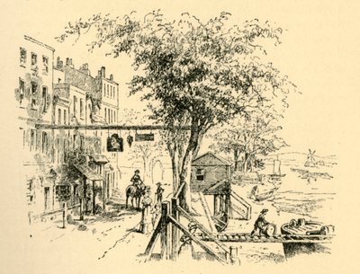 Chelsea akkoriban folyóparti falu volt, 1907. alkotó: Unbekannt