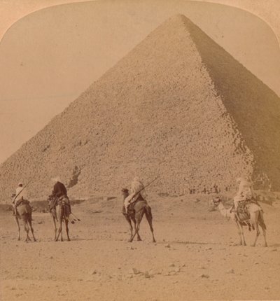 Kheopsz, a piramisok közül a legnagyobb, Egyiptom, 1896 alkotó: Unbekannt
