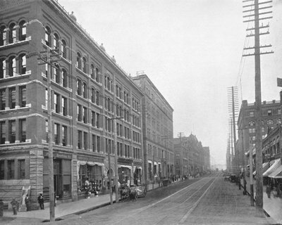 Cherry Street, Seattle, Washington, USA, 1900. alkotó: Unbekannt