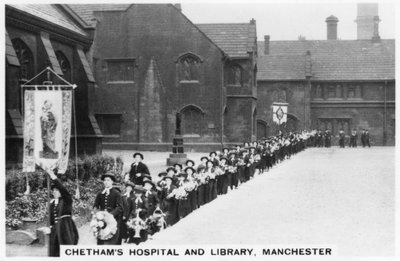 Chethams Kórház és Könyvtár, Manchester, 1937 alkotó: Unbekannt