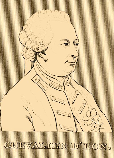 Chevalier DEon, 1728-1810, 1830. alkotó: Unbekannt