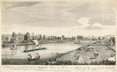 Chiswick-ház, London, 1750 alkotó: Unbekannt