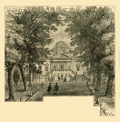 Chiswick-ház, 1763-ban, 1878 c. alkotó: Unbekannt