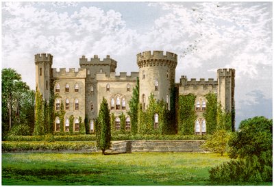 Cholmondeley kastély, Cheshire, Cholmondeley márki otthona, 1880 alkotó: Unbekannt