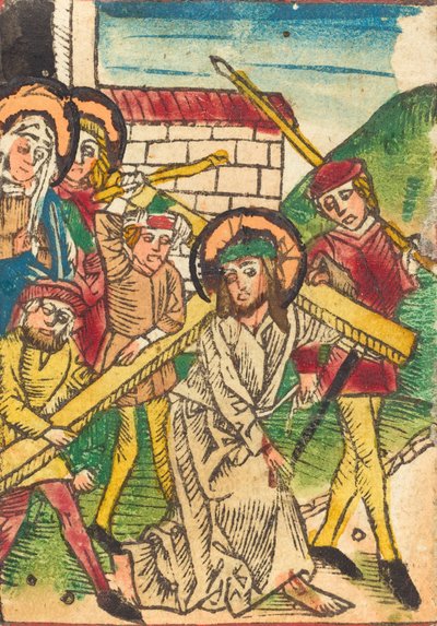 A keresztet hordozó Krisztus c. 14701480. alkotó: Unbekannt