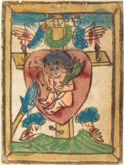 Gyermek Krisztus a Szent Szívben, 14501470. alkotó: Unbekannt