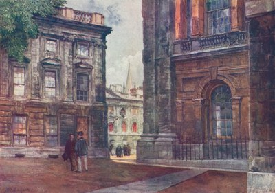 Christ Church – Peckwater Quadrangle, 1906 alkotó: Unbekannt