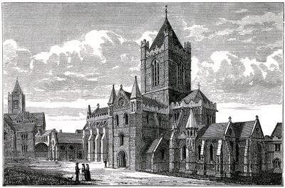 Christ Church Cathedral, Dublin, XIX. század alkotó: Unbekannt