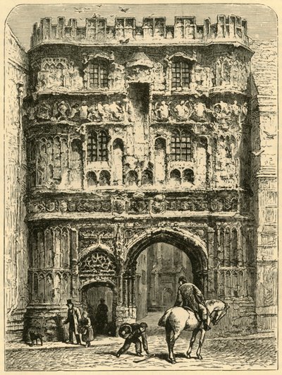 Christ Church Gateway, 1898. alkotó: Unbekannt